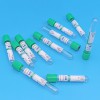 綠色管帽含肝素鋰抗凝劑PET材質(zhì)真空采血管_抽血管
